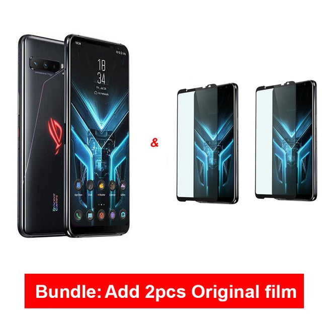 New Global Rom Asus ROG 3 5G Gaming Phone 6.59" Snapdragon865/865 Plus 6000mAh 144HZ FHD+ AMOLED NFC ROG Phone 3 ROG3 Smartphone